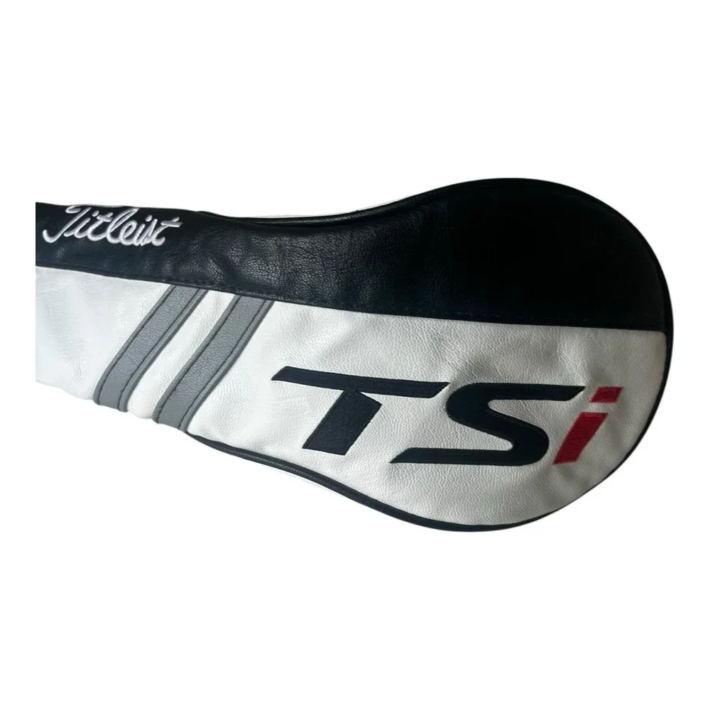 Titleist Golf TSi Driver Golf Club Head Cover Headcover Black Gray White